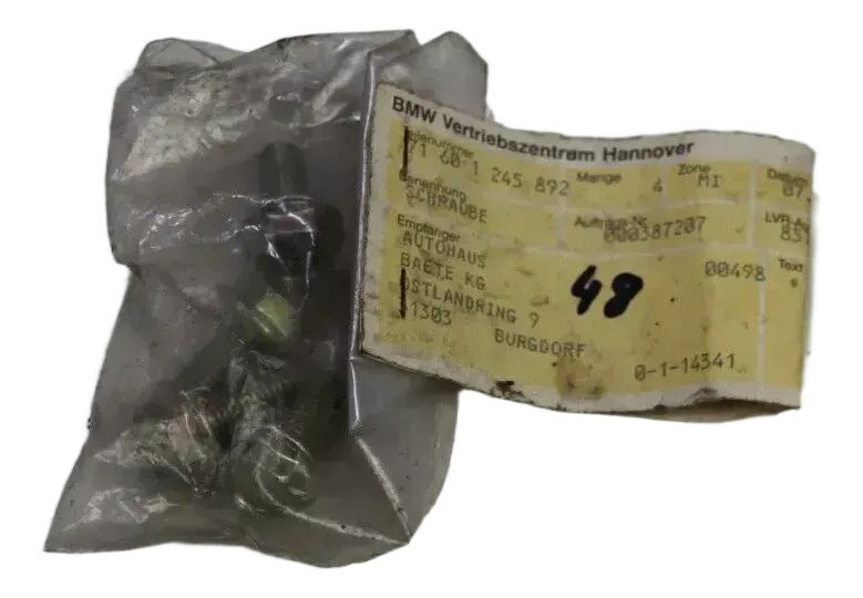 NEU Original BMW E30 E36 E28 E34 E32 Sechskantschrauben M8x20 NOS 7160124892
