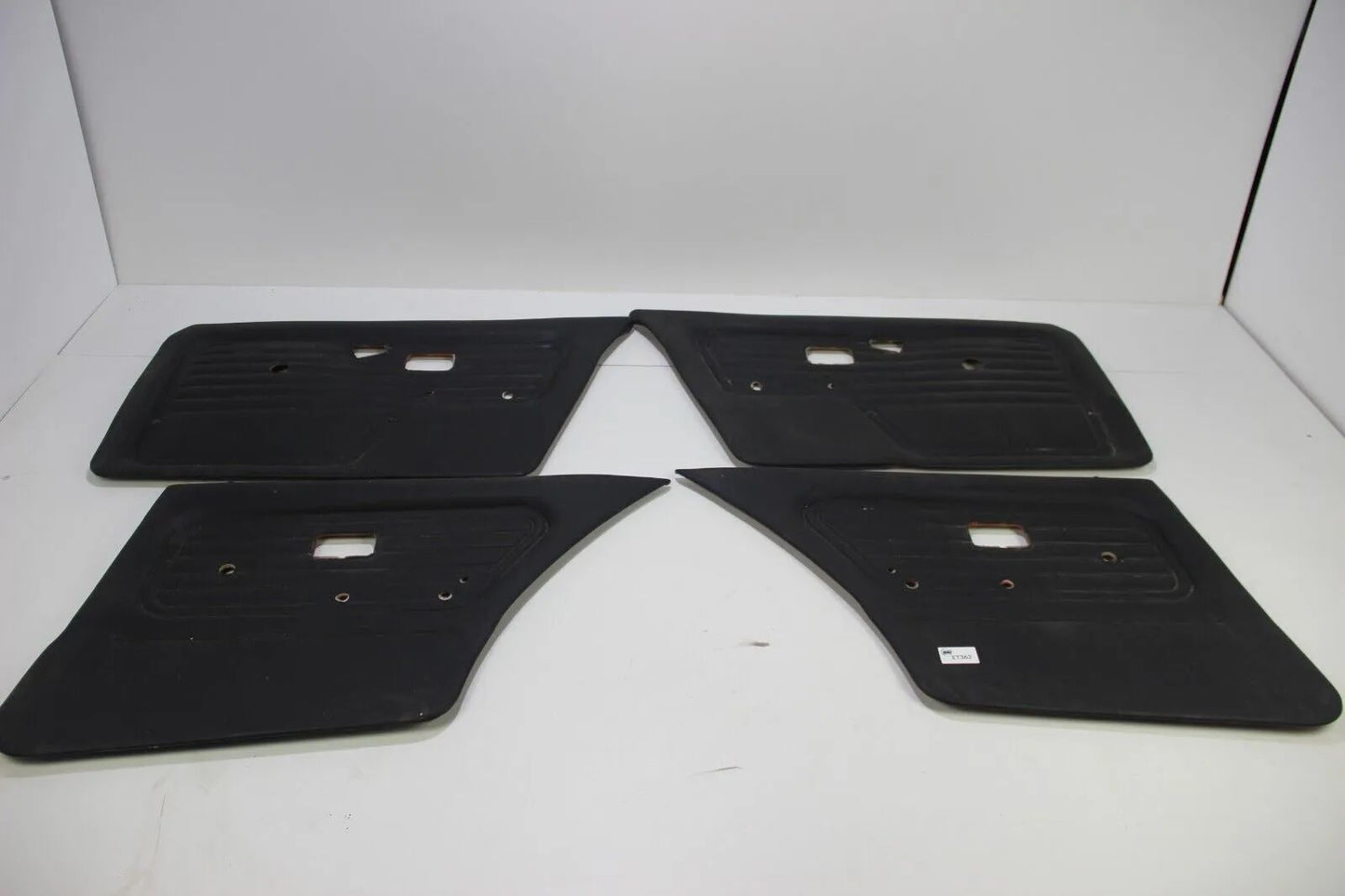 Original BMW E30 Touring Limousine Türpappe Vorne Hinten Links Rechts Schwarz