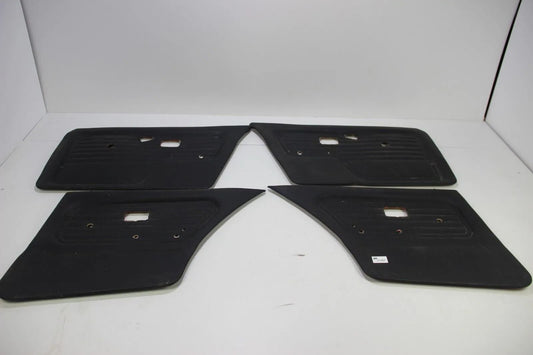 Original BMW E30 Touring Limousine Türpappe Vorne Hinten Links Rechts Schwarz