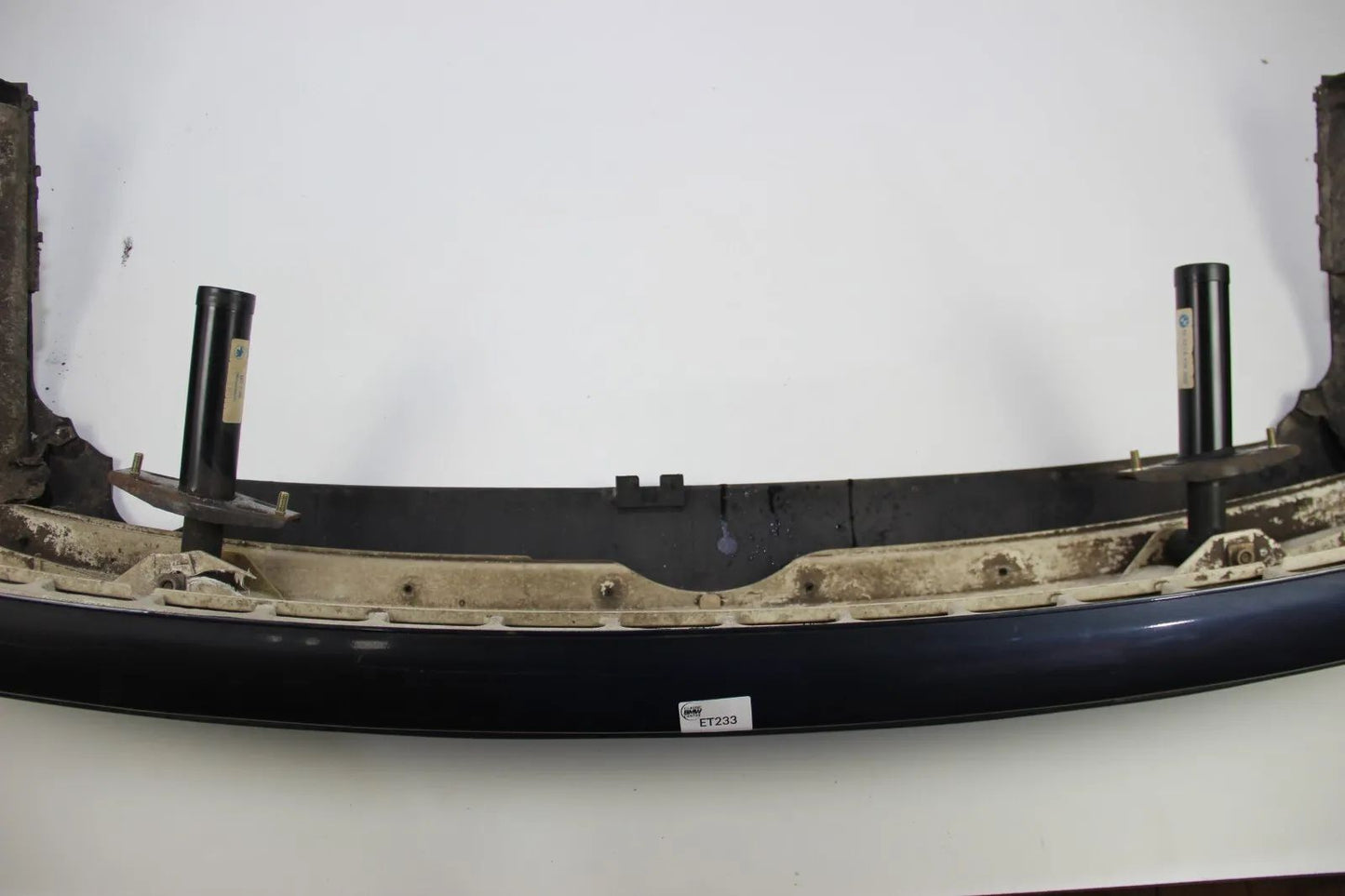 Original BMW E36 Coupe Stoßstange hinten komplett Fjord-blau 316i-328i 3er