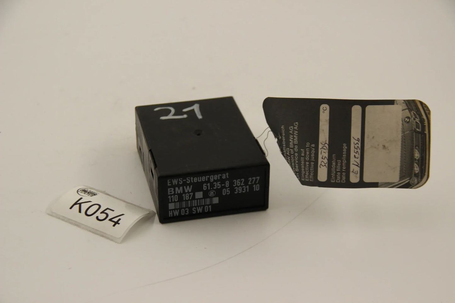 Original BMW E36 3er E39 5er E38 7er EWS Steuergerät Wegfahrsperre 61358362277