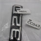 Original BMW E21 320  Modellbezeichnung Emblem Badge Schriftzug Typenschild