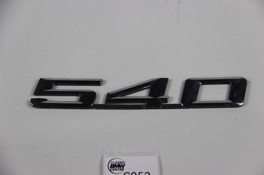 Original BMW E34 E39 Typenschild Emblem Modellbezeichnung Schriftzug 8148824
