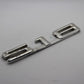 Original BMW E12 518 Modellbezeichnung Emblem Badge Schriftzug Typenschild