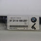 Original BMW E39 5er Brustleiste vorne außen links 51218159257 Cover Trim
