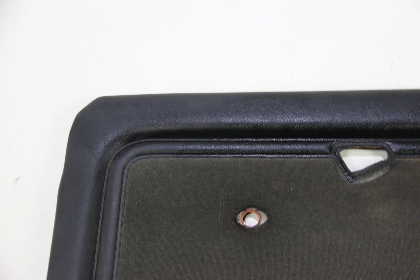 Original BMW E30 2-Türer Türpappe Türverkleidung rechts Leder schwarz Stoff