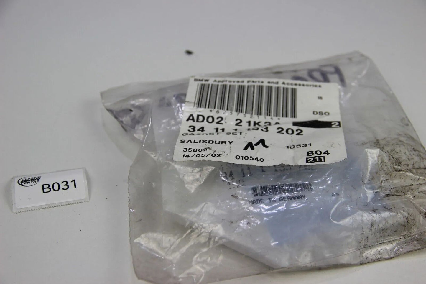 Original BMW E28 E36 E46 Z3 Dichtung Bremssattel 34111153202