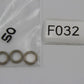 Original BMW E10 CMSP NK E21 E30 E12 E28 O-Ring Dichtring 3Stk 11411250421