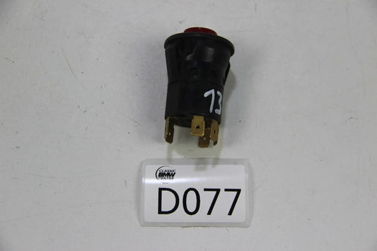 Original BMW E21 315-323i 3er Schalter Rot Warnblinker OEM 61311356584