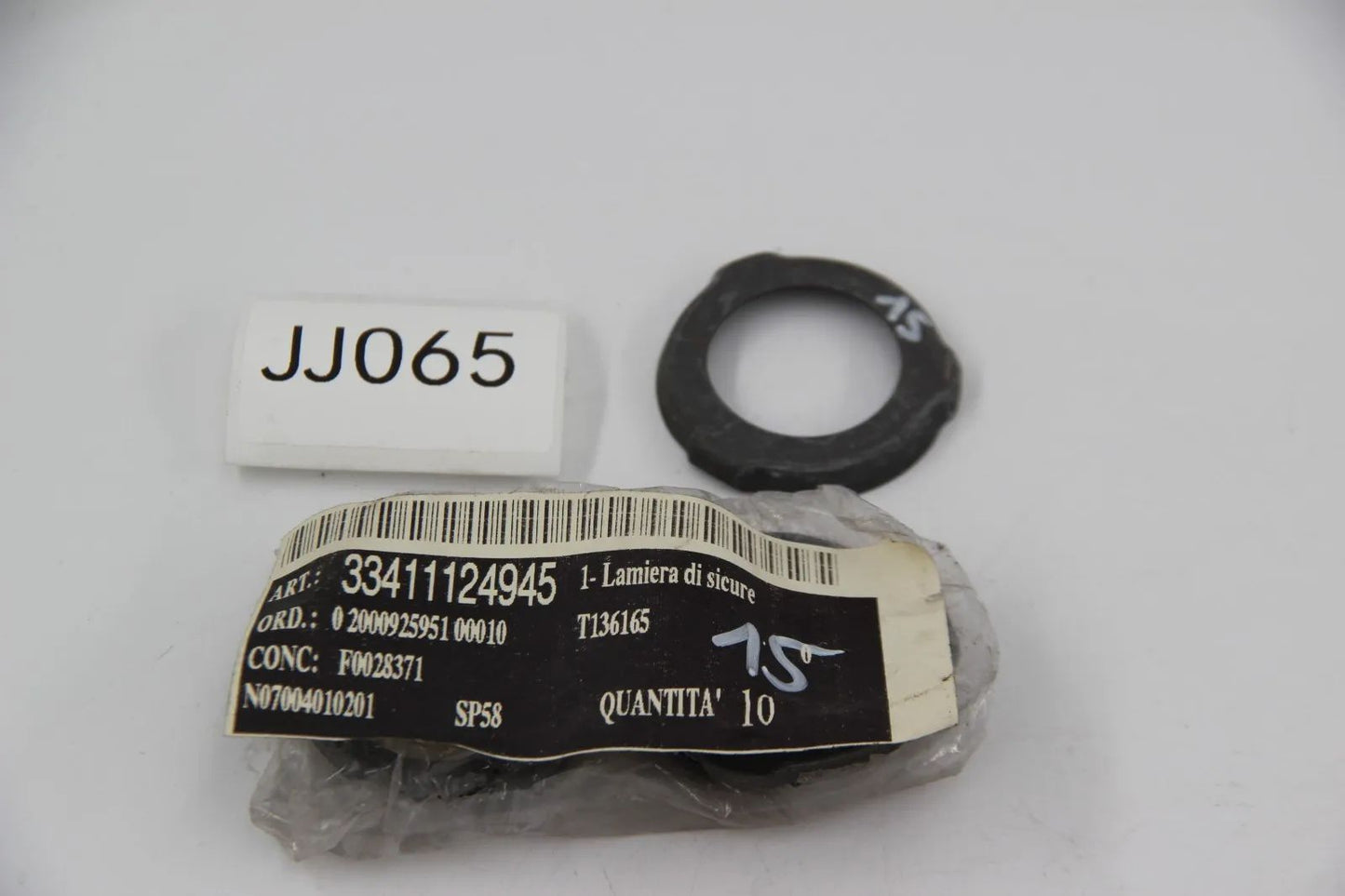 Original BMW CMSP E30 E36 E12 E28 Sicherungsblech 33411124945