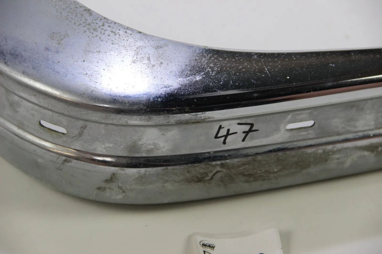 Original BMW E21 3er Stoßstangenecke Vorne Links Bumper Corner