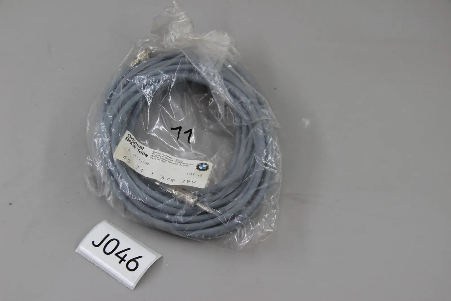 Original BMW E24 635CSi M6 Antennenkabel Kabel Antenne 5100M NOS 65211379999