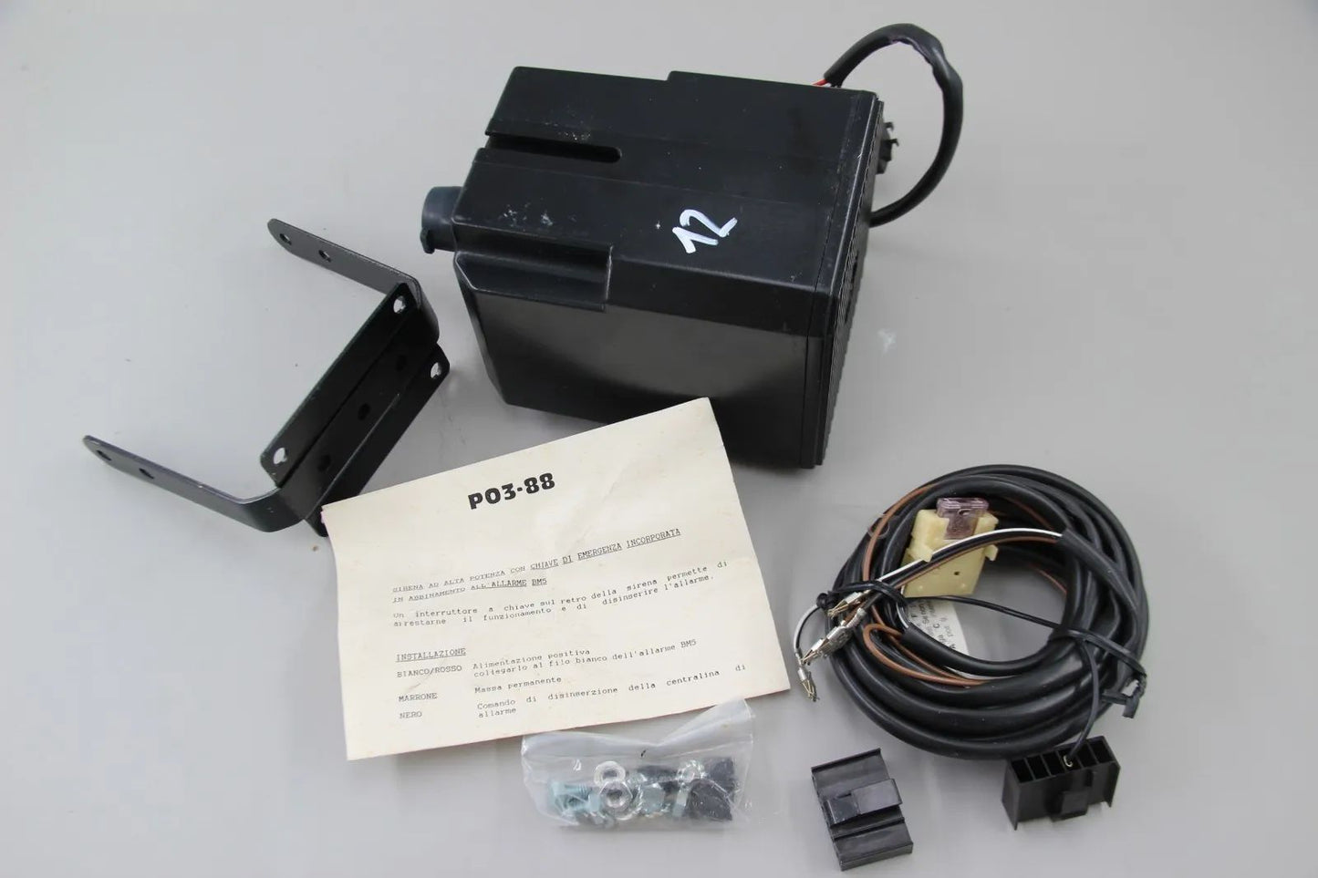 Original BMW Motorrad Ersatzteil Motorrad Sirene Sirena PO3X 99992000133