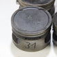 Original BMW E30 M3 S14 S14b23 2.3 4x Kolben Mahle 93v81 93,335mm  Piston