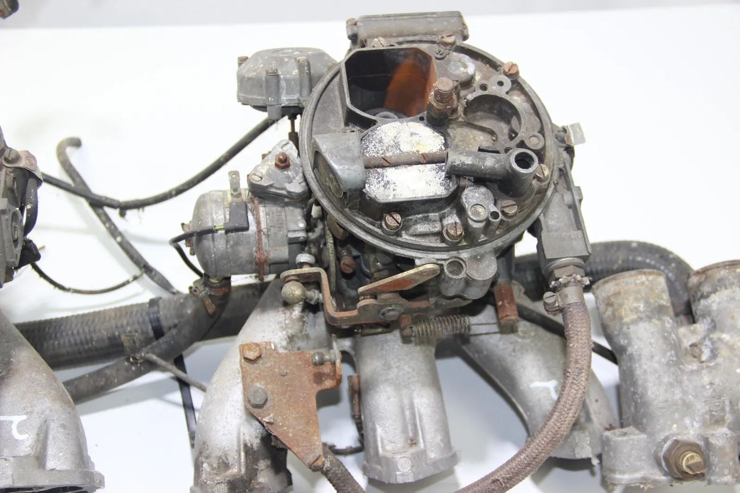 BMW M30 Oldtimer Vergaser Ansaugbrücke Krümmer 1254376 1254375