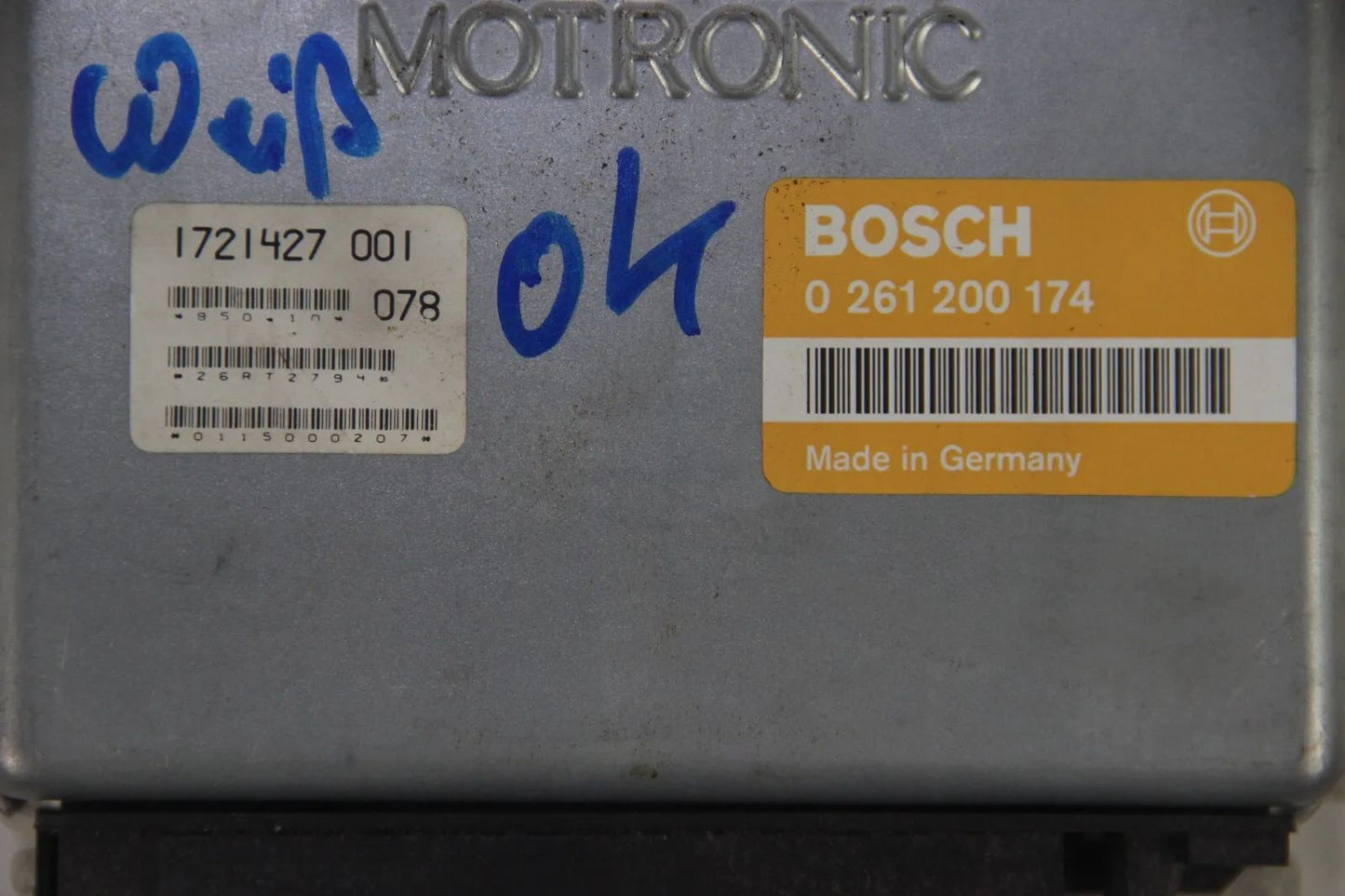 Original BMW E30 316i M40b16 Motorsteuergerät ECU 0261200174 Motor Steuerung DME