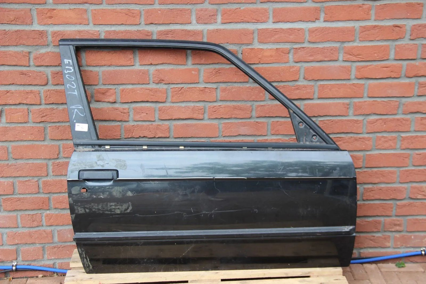 Original BMW E30 2-Türer Beifahrertür vorne rechts 2-Türer Diamantschwarz 3er
