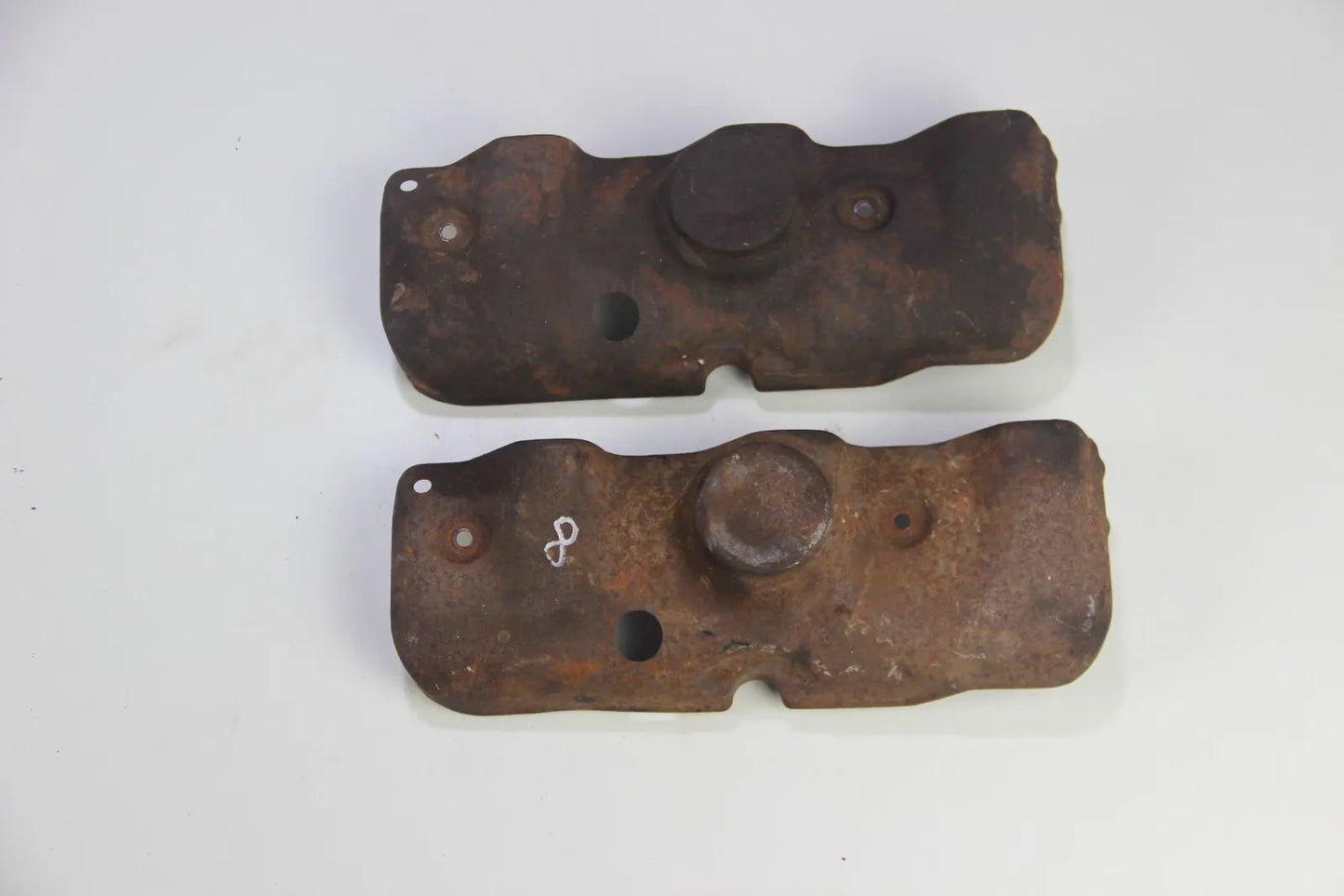 Original BMW E28 E24 Auspuffkrümmer Hitzeschutzblech M30 paar 5er 6er Heatshield