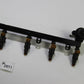 Original BMW E34 535i Einspritzleiste Fuelrail mit Injektoren Benzin OEM 5er