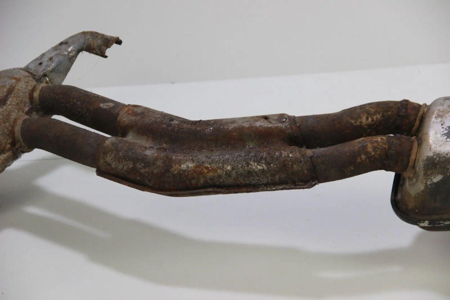 Original BMW E34 525i Auspuff Mittelschalldämpfer Endschalldämpfer 1709483