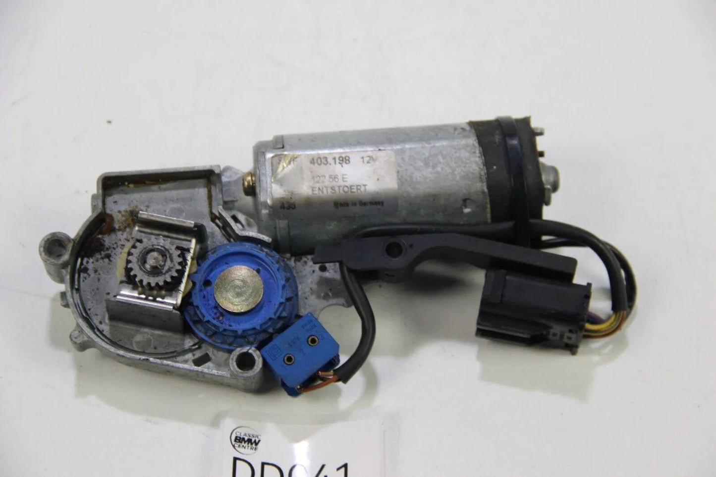 Original BMW E34 E32 Webasto Schiebedach Motor SWF 403.198 1378645 5er 7er OEM