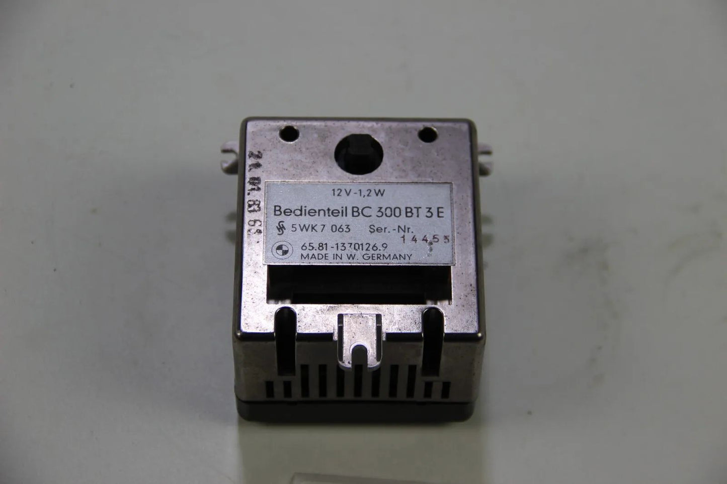 Original BMW E28 Bordcomputer Bedienteil Siemens BC 65811370126 5WK7063