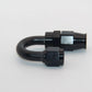 AN6 Alu Fitting 180 Grad NEU Dash6 Winkel schwarz Verbinder AN-6