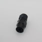 AN10 Alu Fitting 0 Grad NEU Dash10 schwarz gerade Verbinder AN-10
