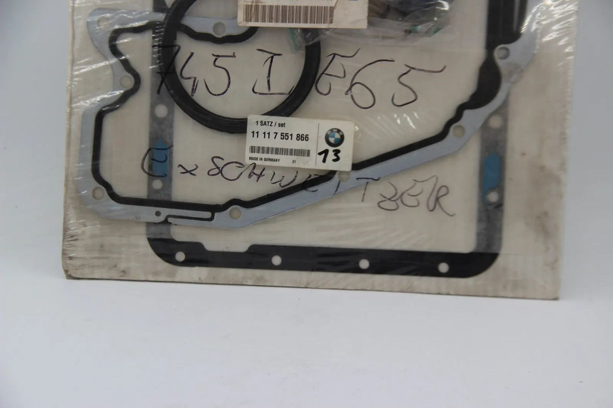 Original BMW E60 E63 E64 E65 E66 E67 Dichtungssatz Kurbelgehäuse 11117551866
