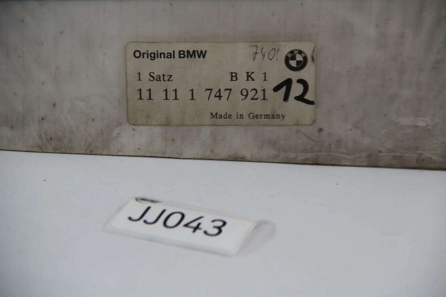 Original BMW E32 740i Dichtungssatz Kurbelgehäuse NOS unvollständig 11111747921