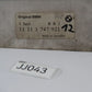 Original BMW E32 740i Dichtungssatz Kurbelgehäuse NOS unvollständig 11111747921