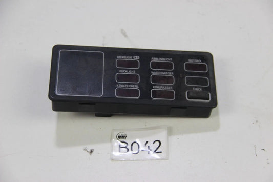 Original BMW E30 3er Check Control Bosch M3 S14 deutsch 1368956 Abfrageeinheit