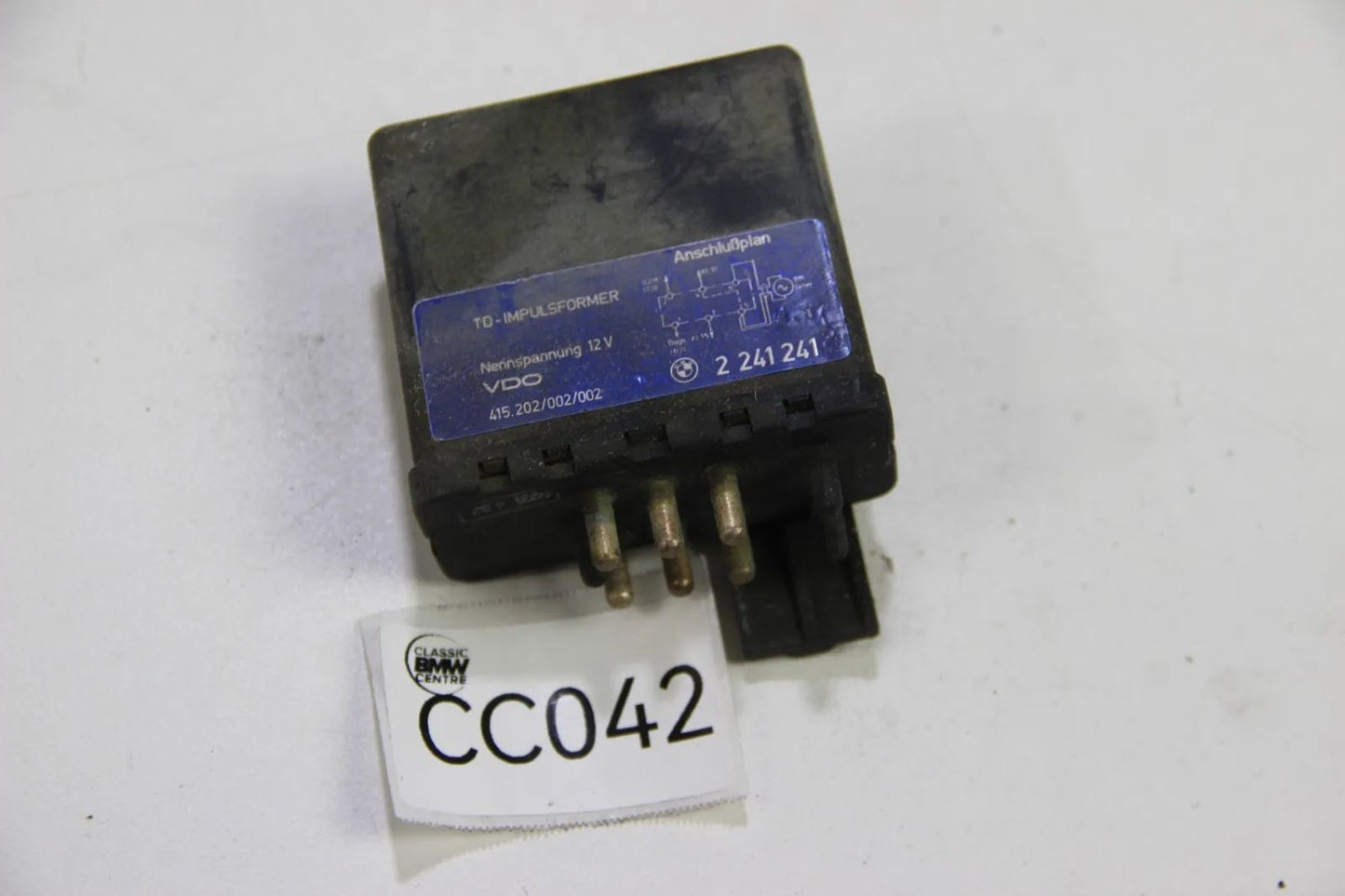 Original BMW E30 Vorglührelais Impulsformer Relay  Teilenr.: 2241241