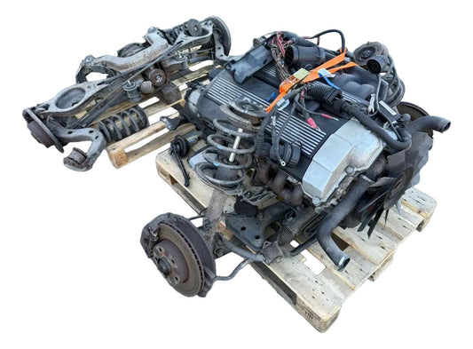 BMW E36 320i M52 6-Zylinder Umbaupaket Motor Vorderachse Getriebe Hinterachse