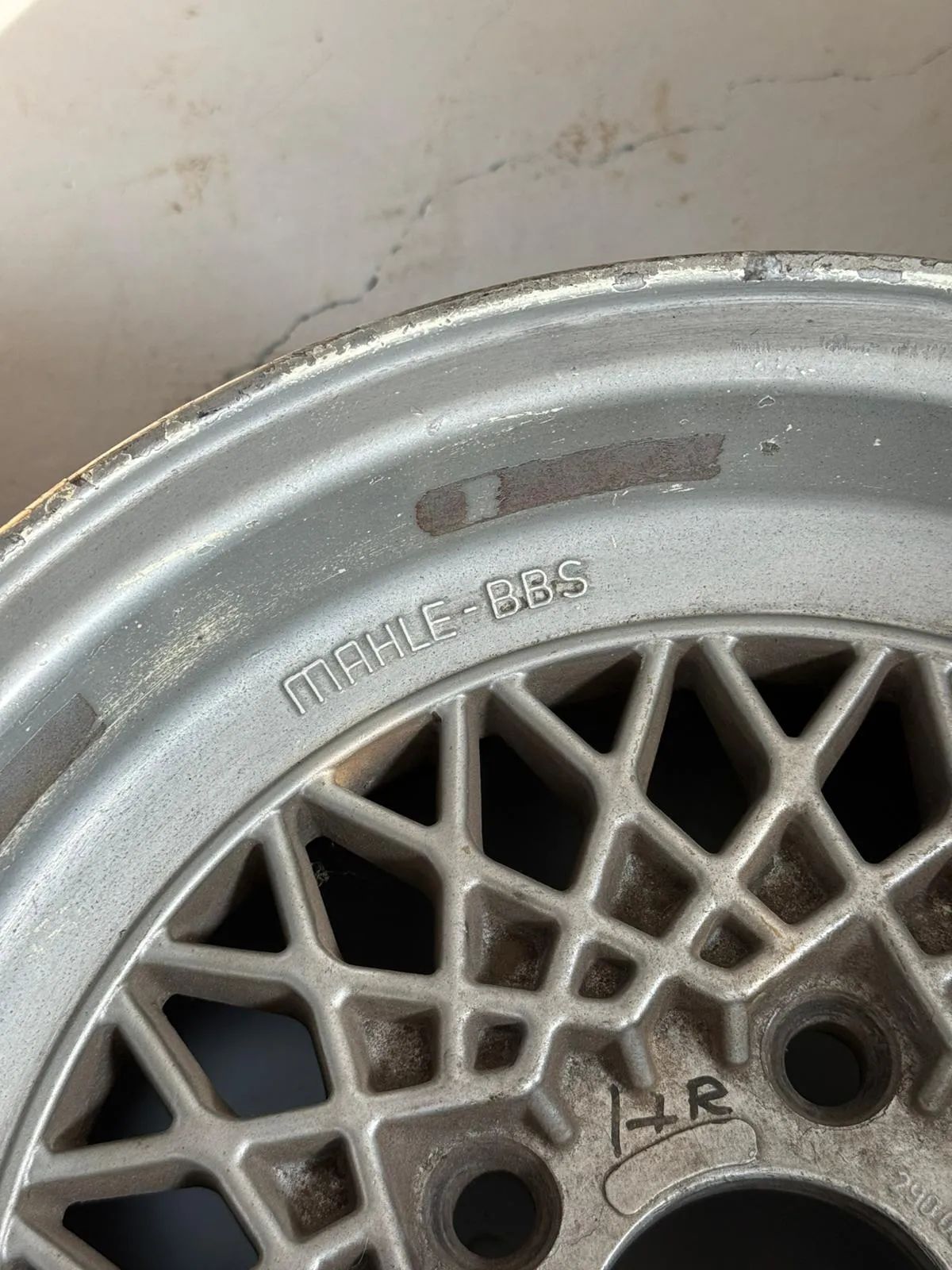1x BBS Mahle Alufelge BMW E9 E12 CSL M535i E3 7Jx14 ET11 2900868 KBA 40160
