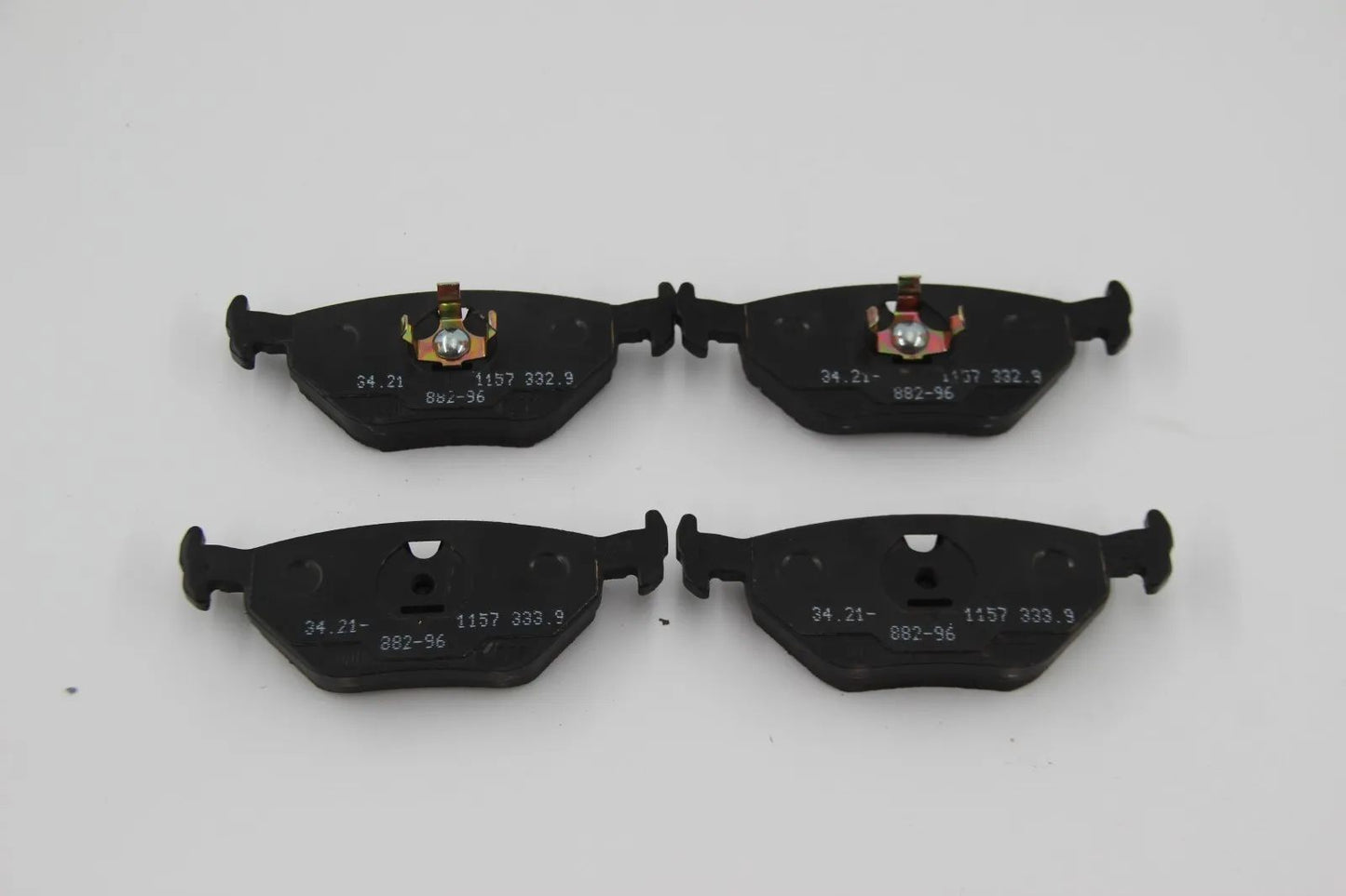 Original BMW E34 E32 E36 Reparatursatz Bremsbeläge asbestfrei hinten 34211157334