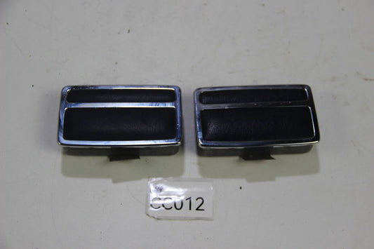 Original BMW E9 2.5 2.8 cs 3.0 csi csl Aschenbecher Paar Dunkelblau Links Rechts