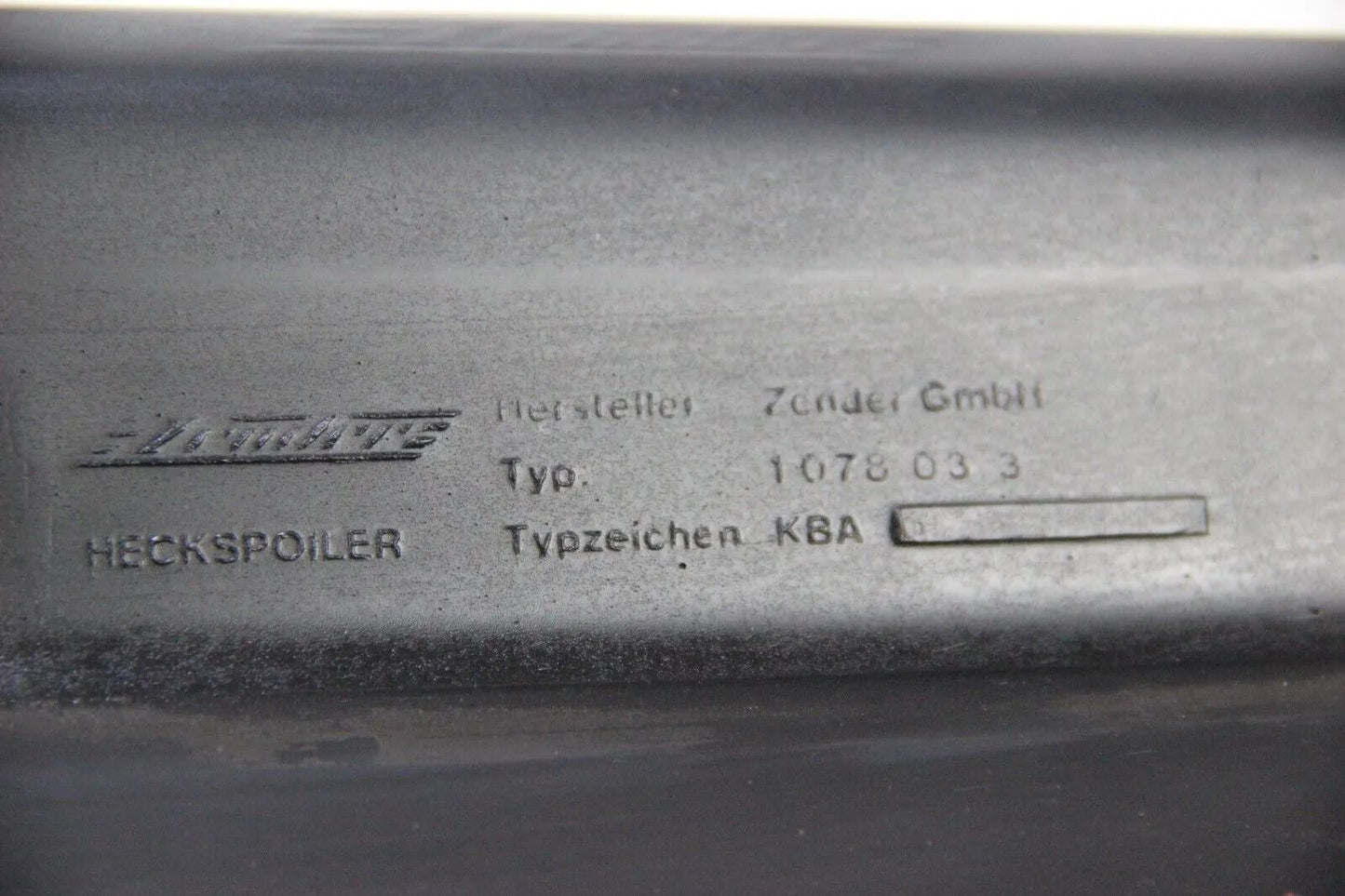 Original BMW E21 315 316 318i 320i 323i	Zender Spoiler Spoilerlippe Kofferraum