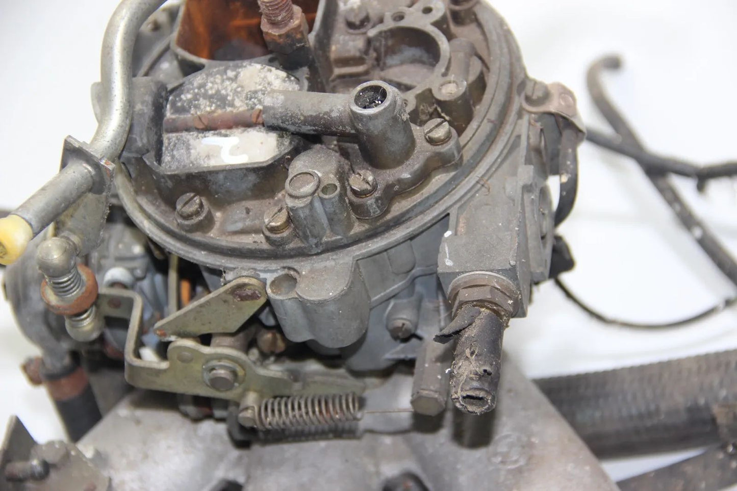 BMW M30 Oldtimer Vergaser Ansaugbrücke Krümmer 1254376 1254375