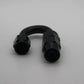 AN6 Alu Fitting 180 Grad NEU Dash6 Winkel schwarz Verbinder AN-6