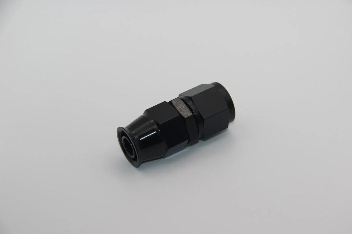 AN10 Alu Fitting 0 Grad NEU Dash10 schwarz gerade Verbinder AN-10