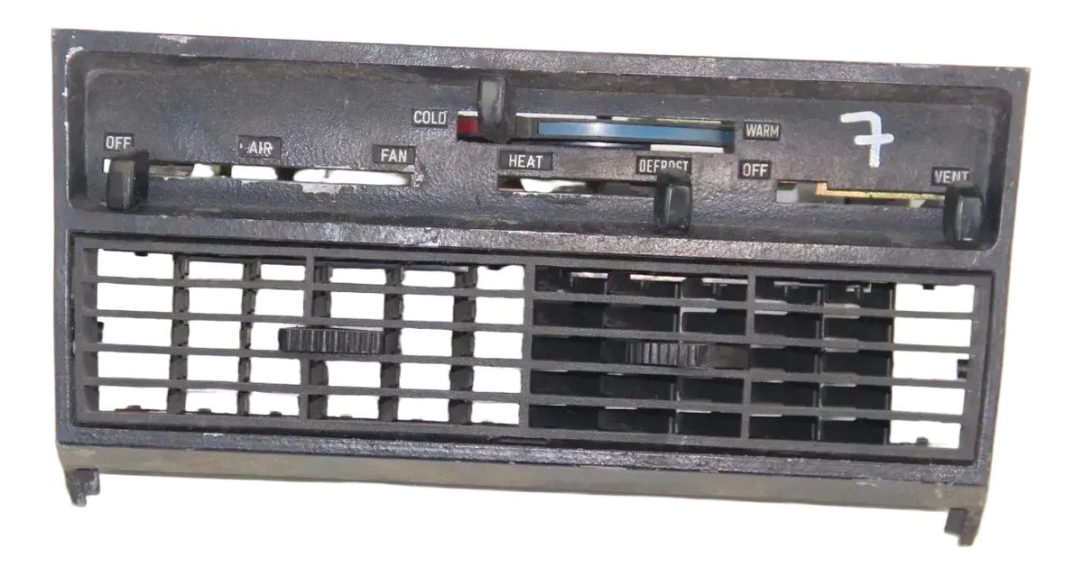 Original BMW E24 Serie 1 E9 Neue Klasse Heizungsbedienteil Heater Control