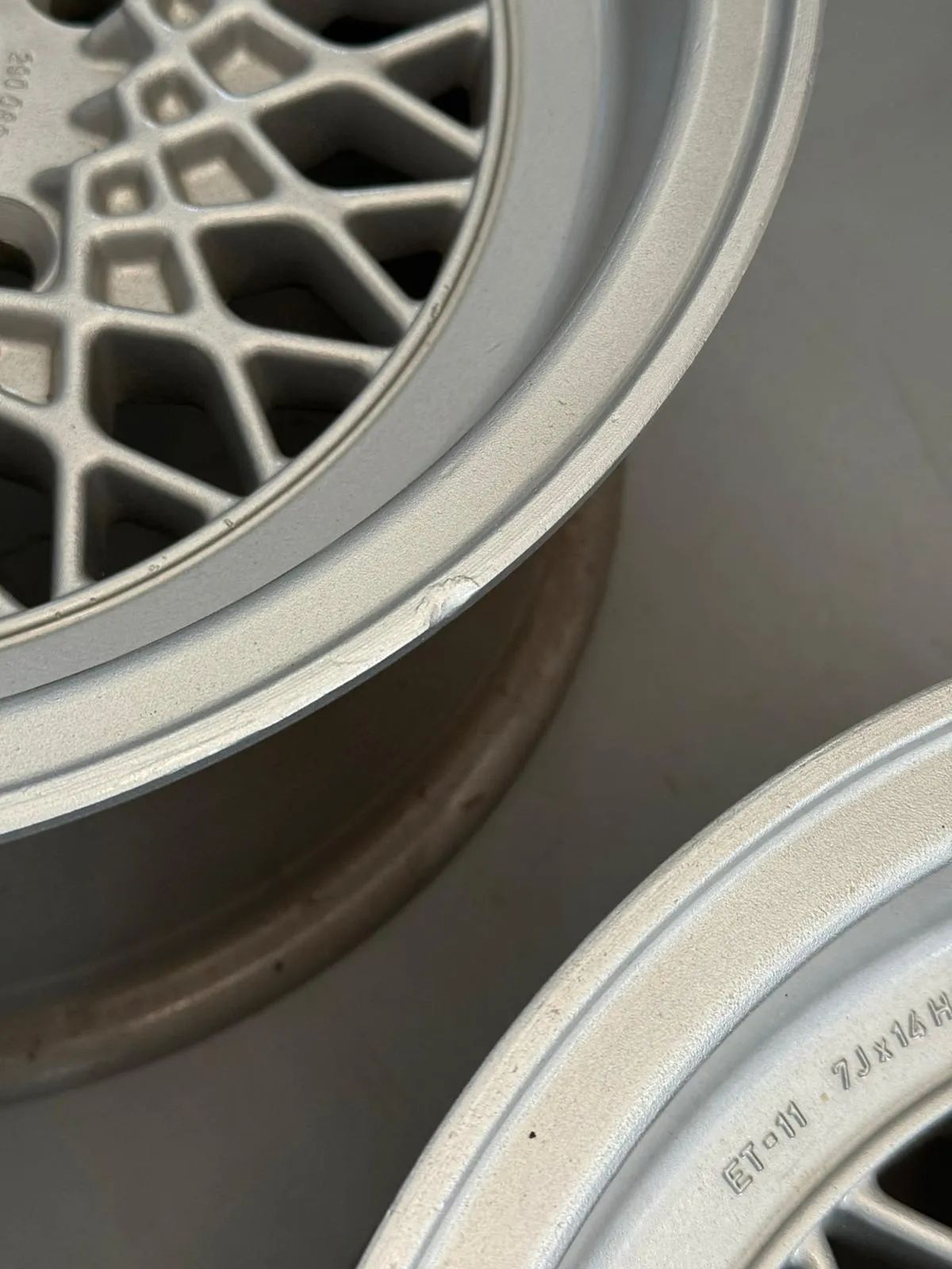 BBS Mahle Alufelgen BMW E9 E12 CSL M535i E3 7Jx14 ET11 2900868 KBA 40160