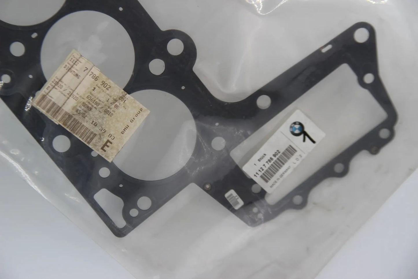 Original BMW E46 320d M47 Zylinderkopfdichtung asbestfrei NOS 2-LOCH 11127786902