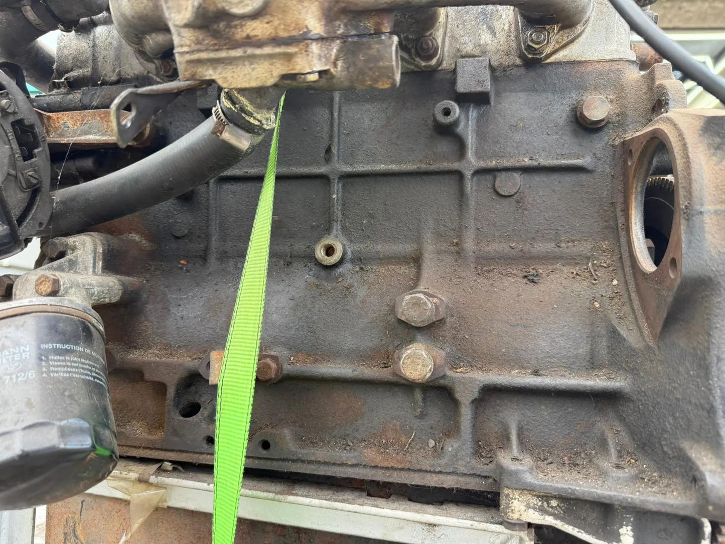 Original BMW 1602 M10 Motor Schalter Fingerkupplung