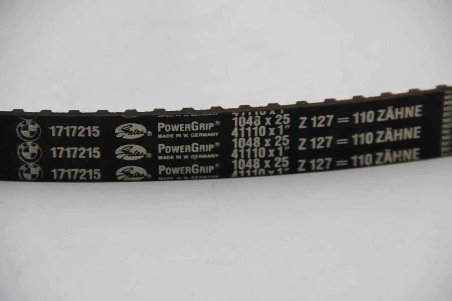 Original BMW E21 320/6 323i E12 E28 M20 Zahnriemen Rechteckprofil Z=110 1717215