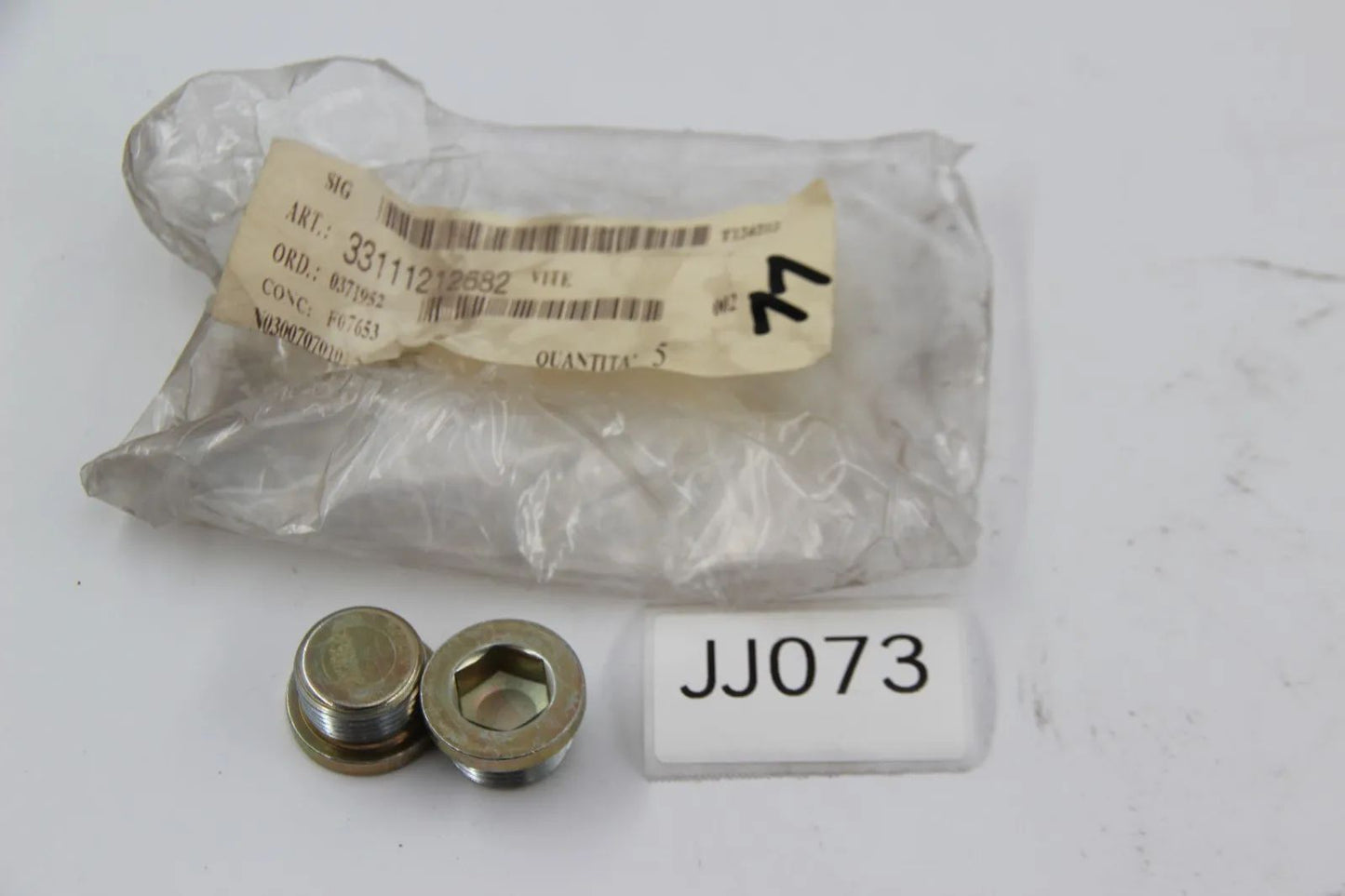 Original BMW E3 E9 NK E30 E12 E24  Verschlussschraube M22X1,5 NOS 33111212682