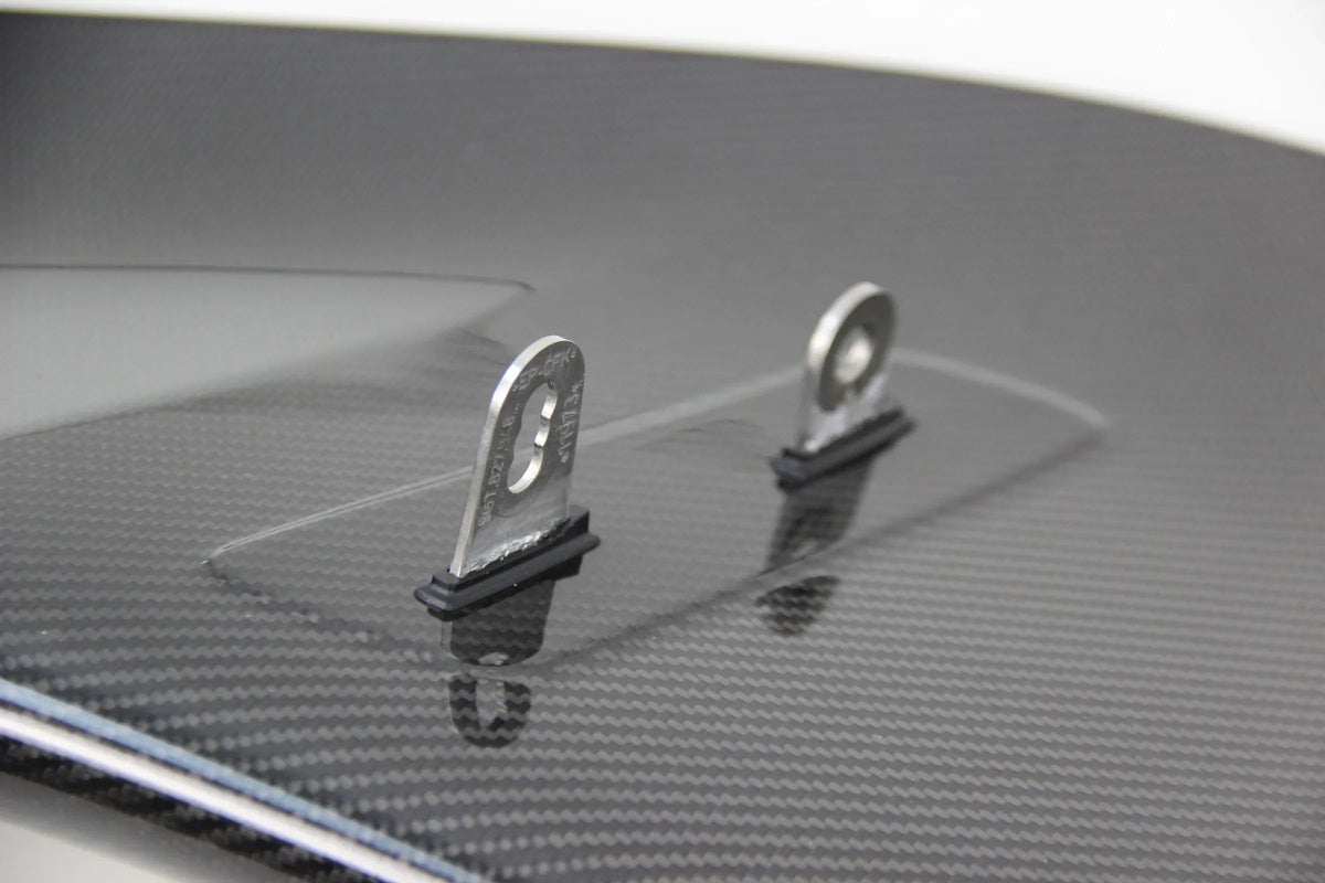 Porsche GT4 RS Heckspoiler / Flügel Carbon Hochglanz komplett TOP 9GT825871A KPL