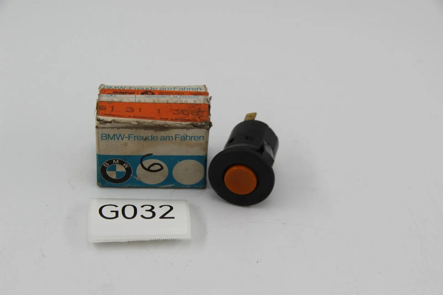 BMW Original E21 316-323i Schalter Nebelscheinwerfer NOS 61311356585 Neu