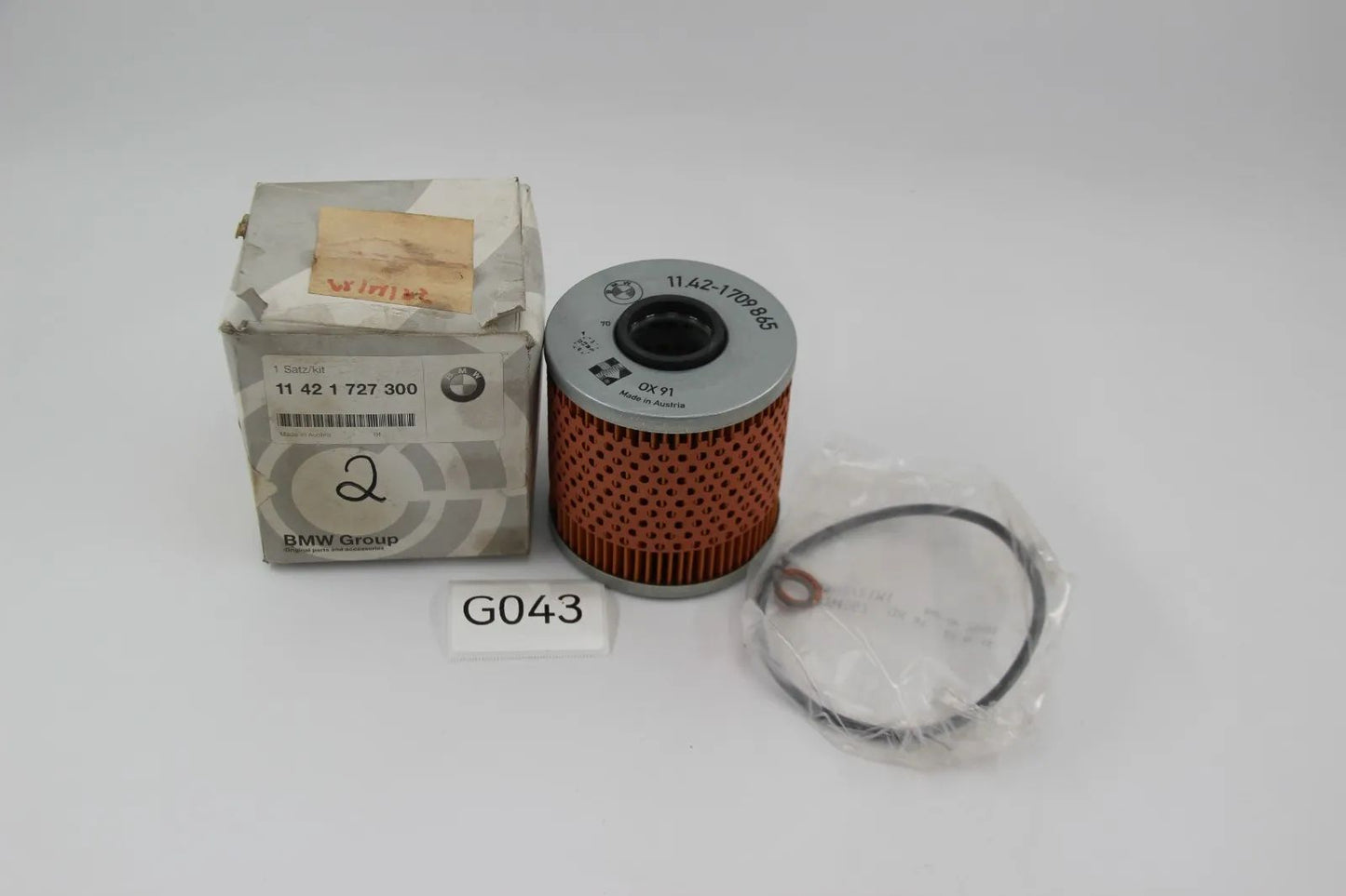 BMW E30 E34 E36 M40 M42 M43 Satz Ölfiltereinsatz Ölfilter Oil Filter 11421727300